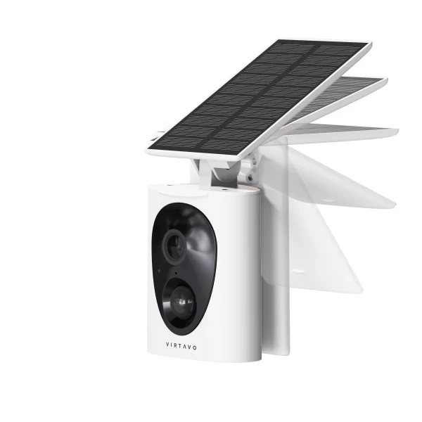 Best Solar Powered Security Cameras (2K HD & Wireless) | VIRTAVO